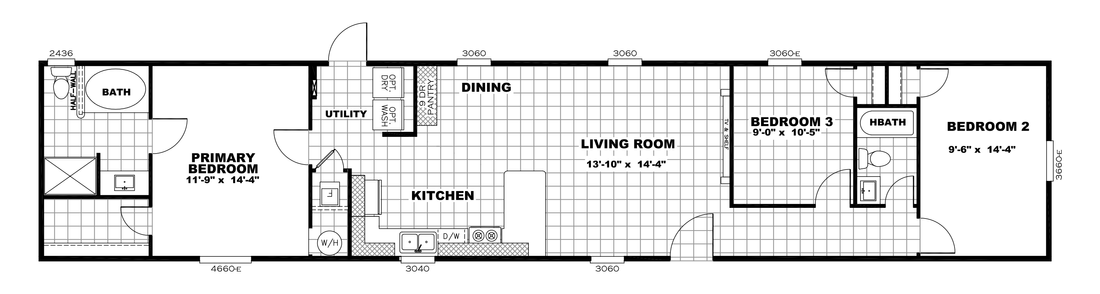 The INDEPENDENT 16763I Floor Plan