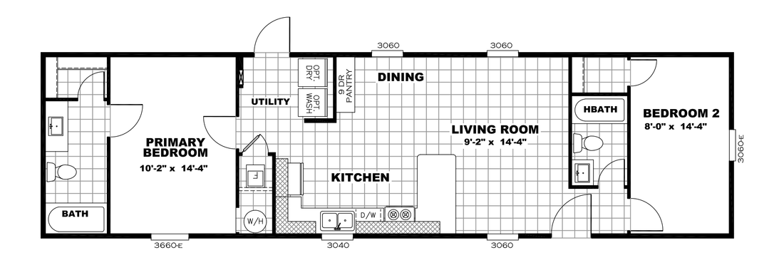 The INDEPENDENT 16562B Floor Plan