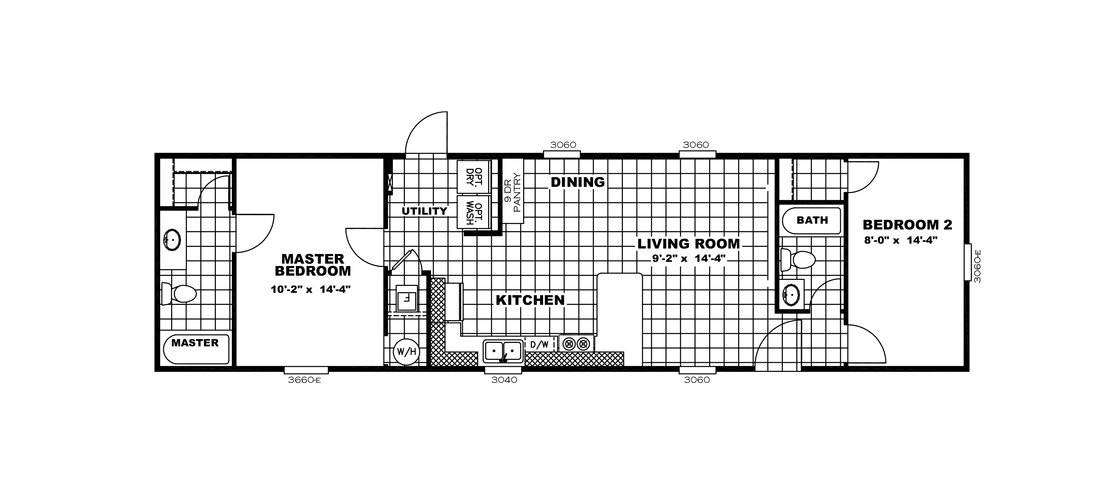 The INDEPENDENT 16562B Floor Plan