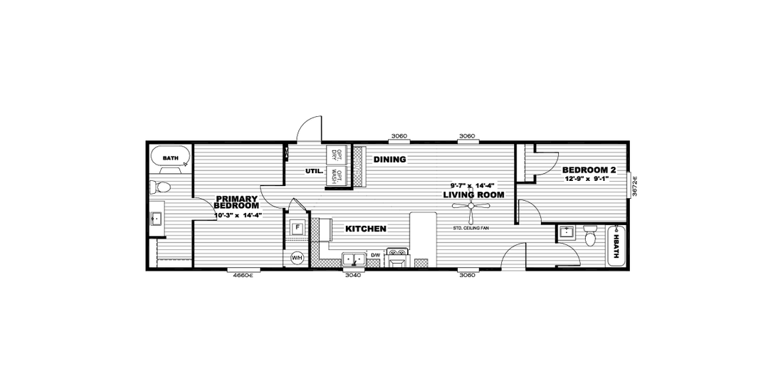 The INDEPENDENT 16562B Floor Plan
