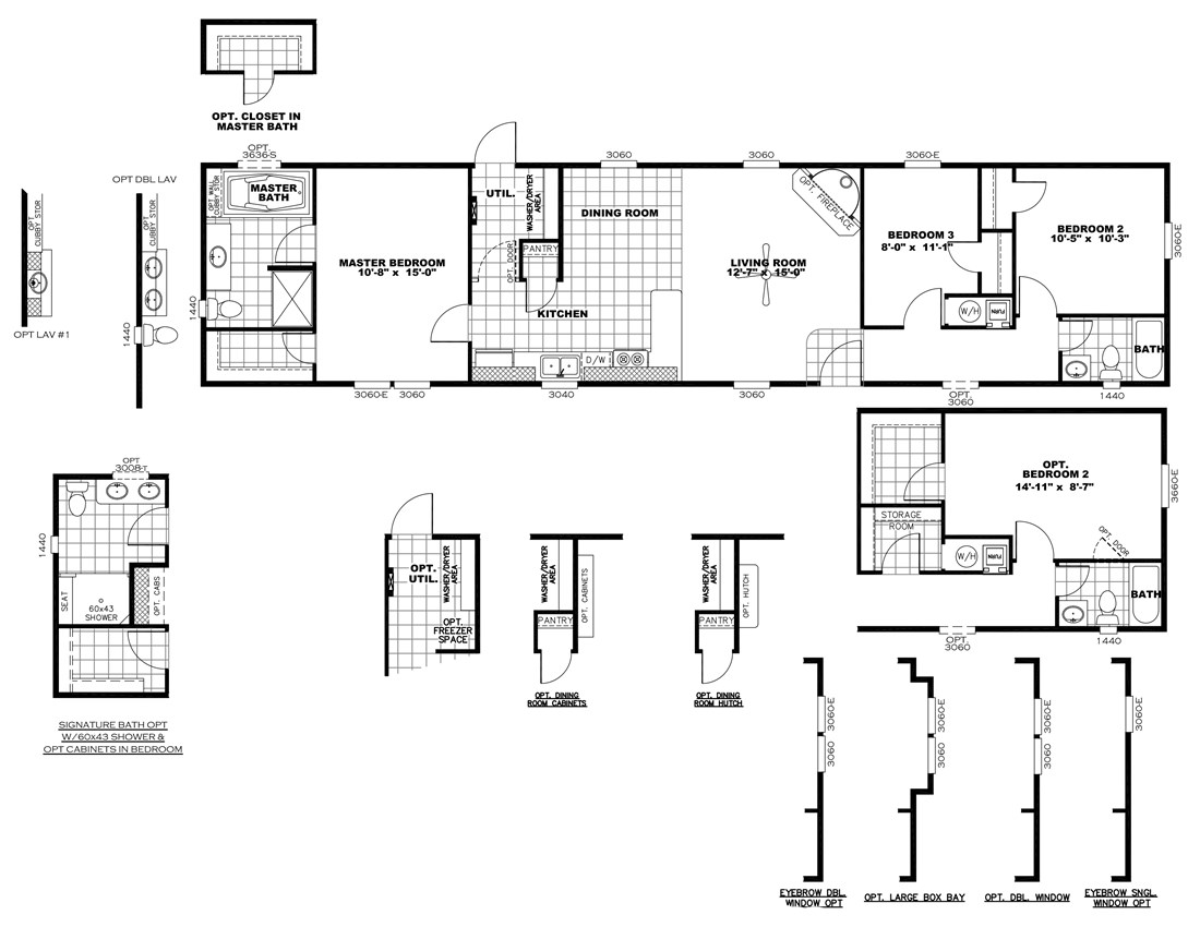 The SMART BUY 16683A Floor Plan