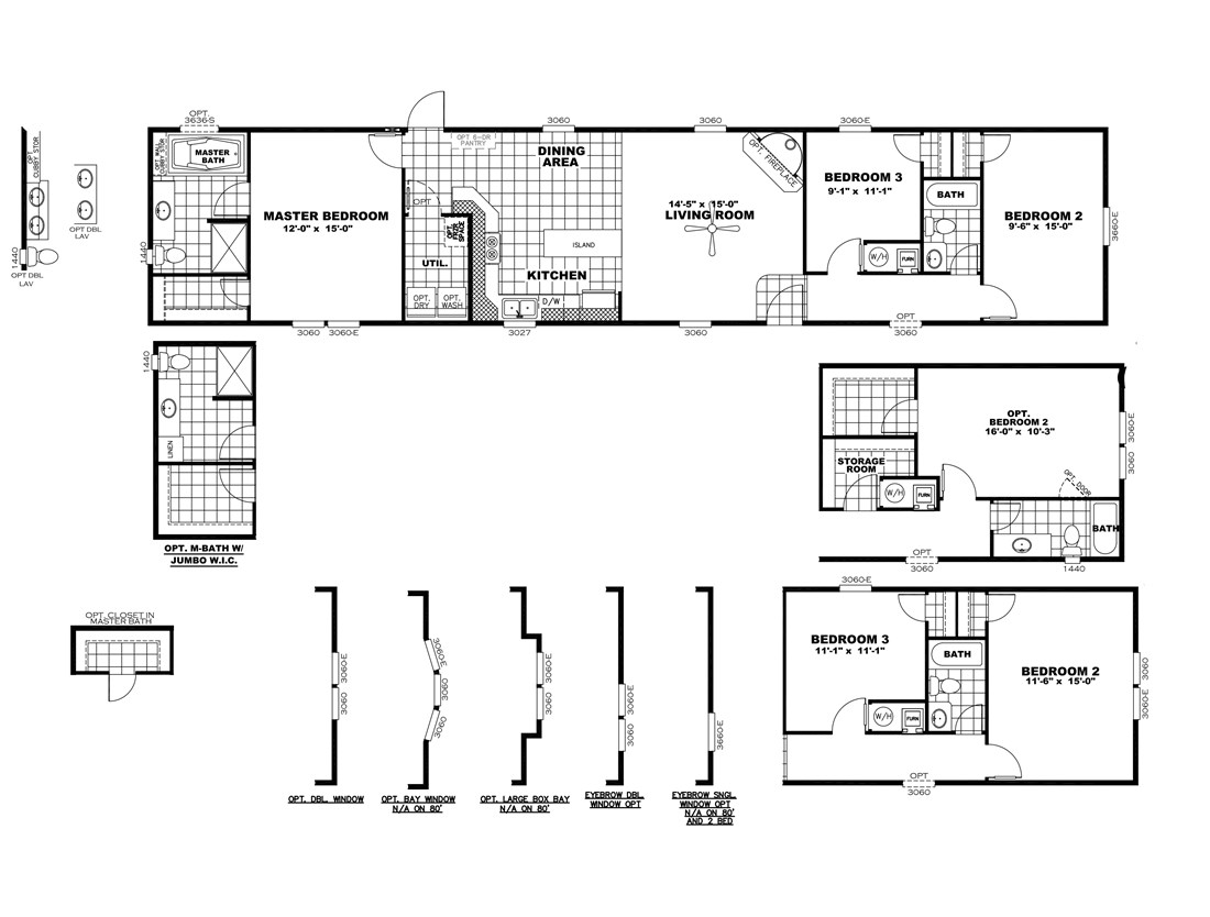 The SMART BUY 16763B Floor Plan