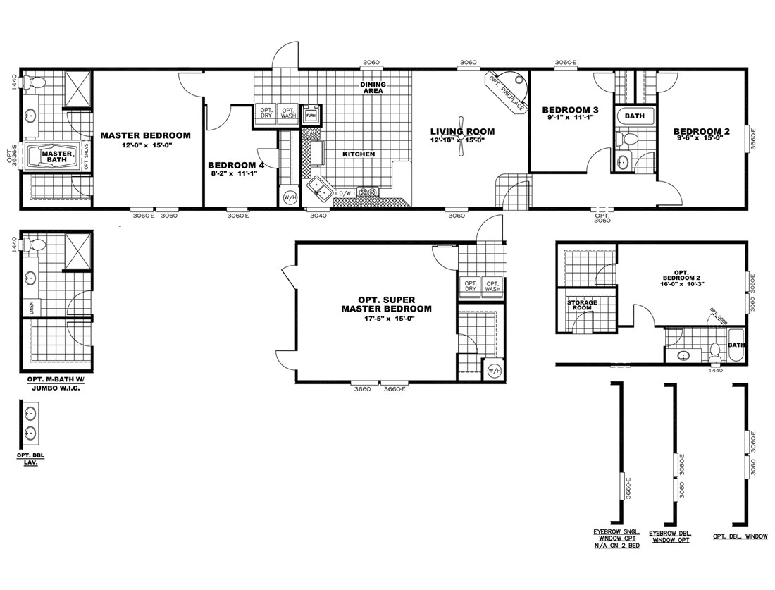 The SMART BUY 16804B Floor Plan